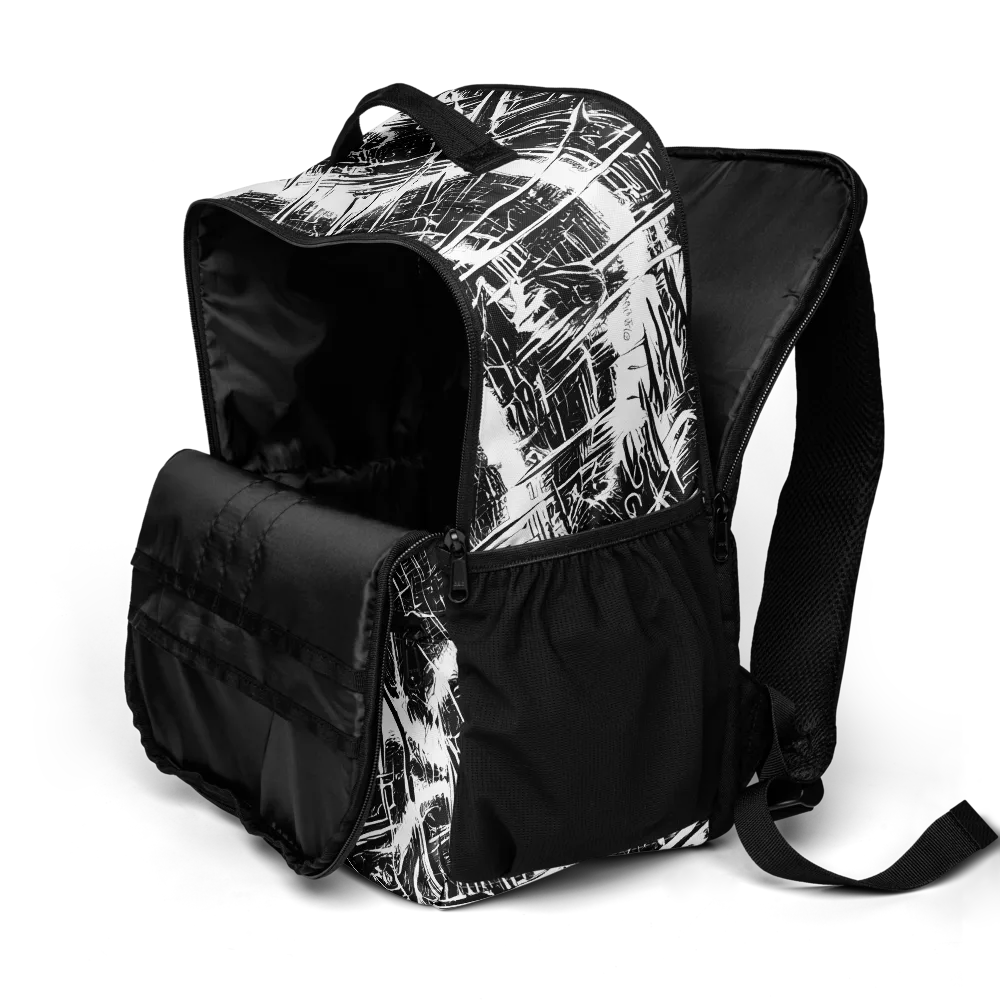 Ferriss Fractals on Utility Backpack — Product details 2