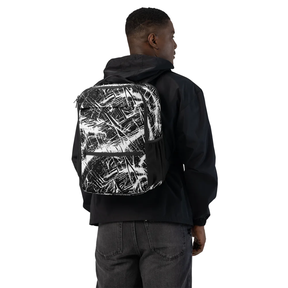 Ferriss Fractals on Utility Backpack — Back