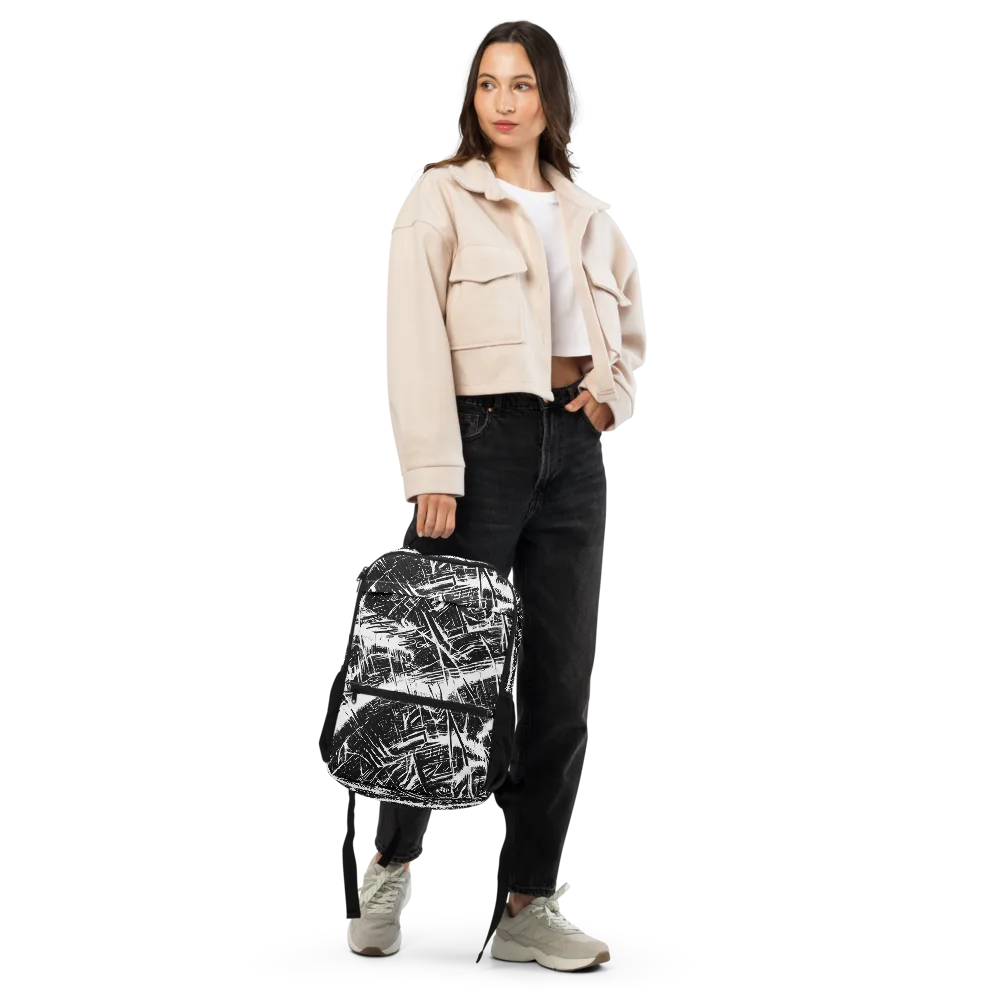 Ferriss Fractals on Utility Backpack — Front