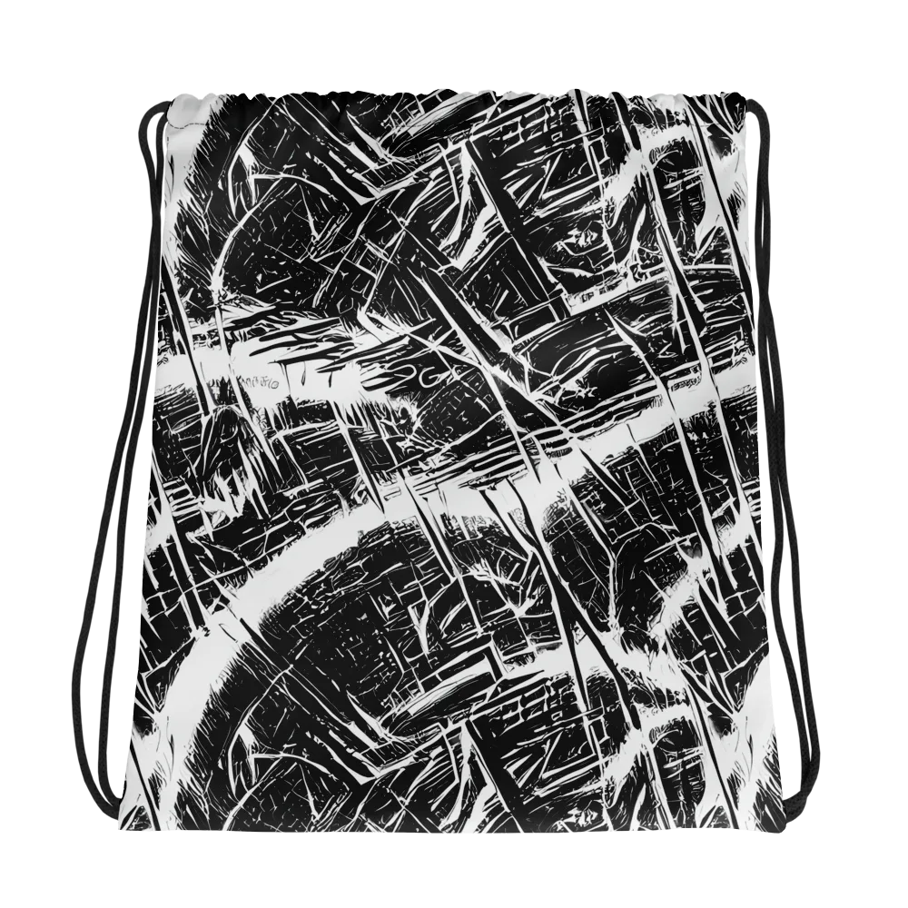 Ferriss Fractals on Drawstring Bag — Photo