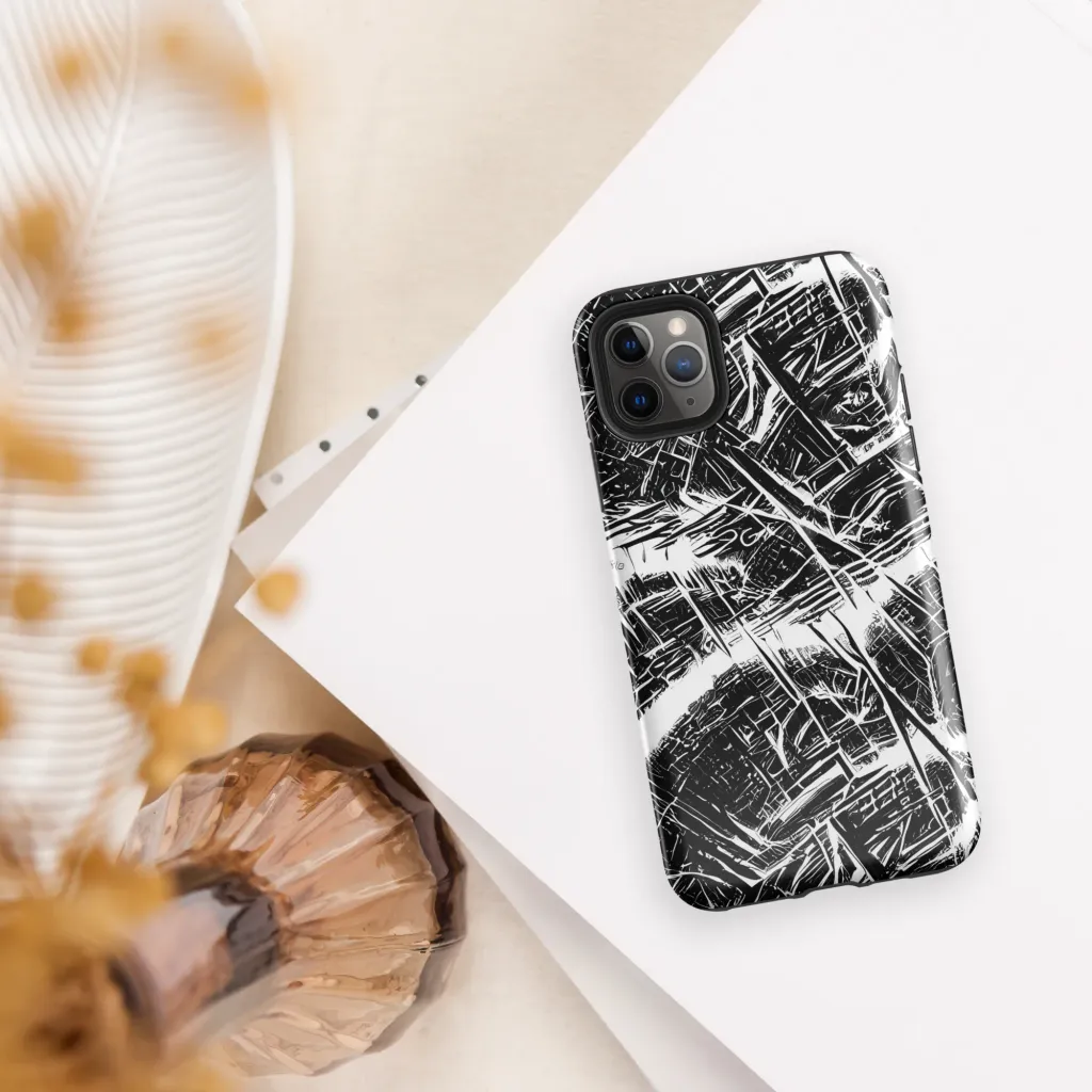Ferriss Fractals on Tough Case for iPhone® — Front