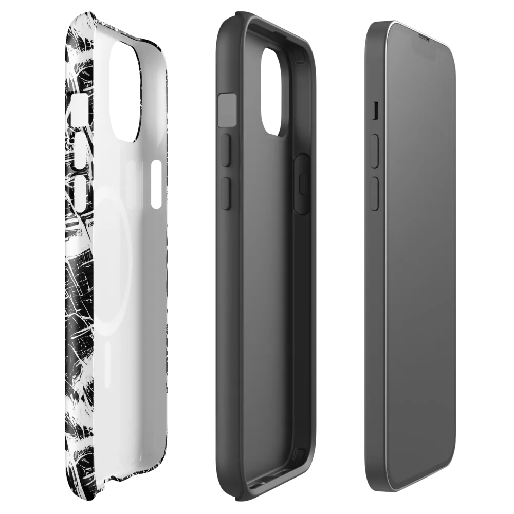 Ferriss Fractals on MagSafe Tough Case for iPhone® — Front