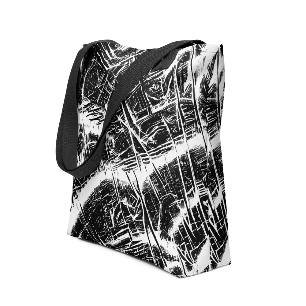 Ferriss Fractals on Tote Bag — Front