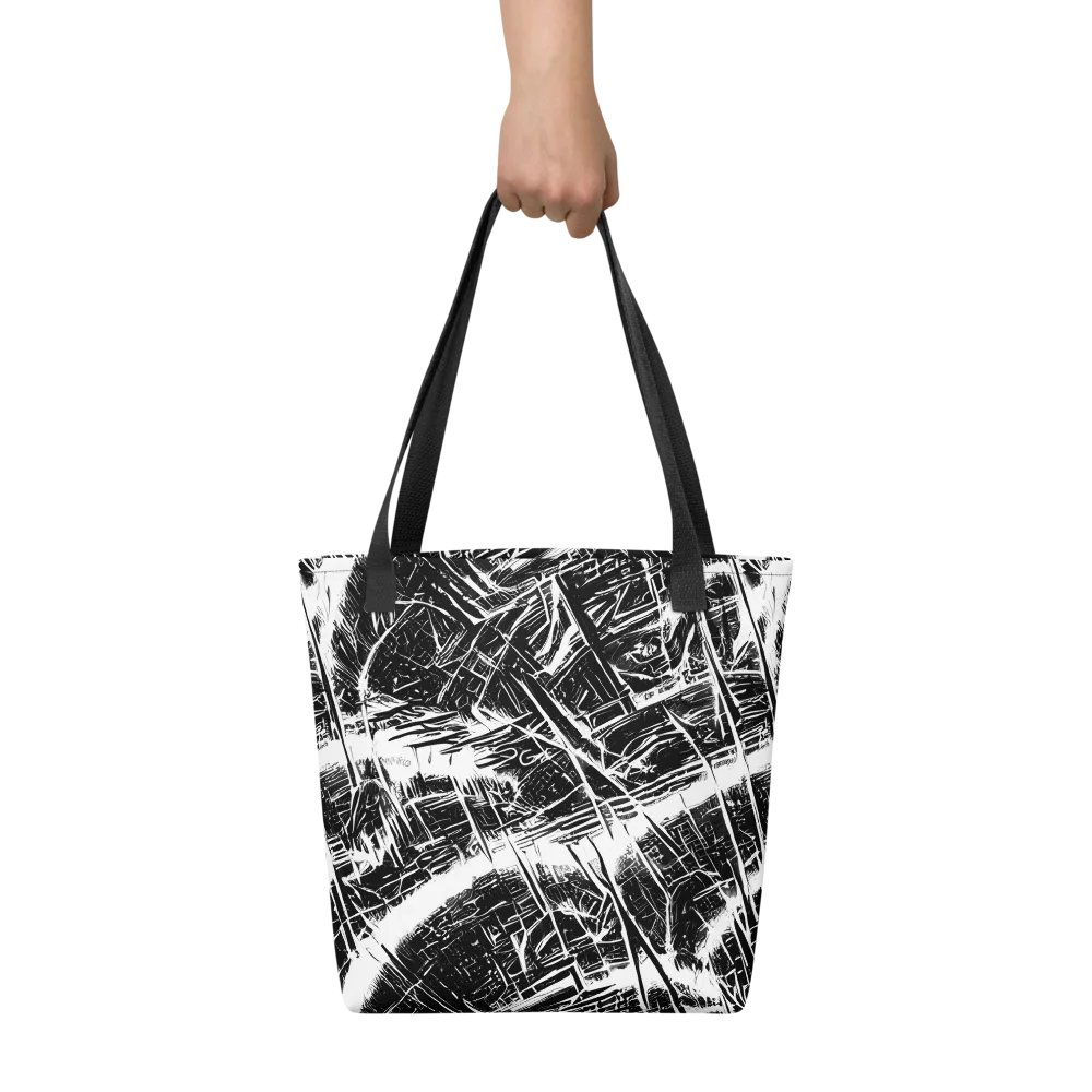 Ferriss Fractals on Tote Bag — Front