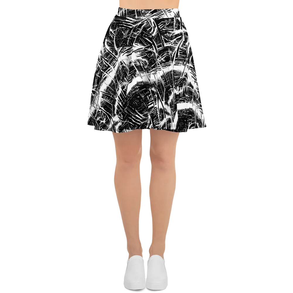 Ferriss Fractals on Skater Skirt — Front