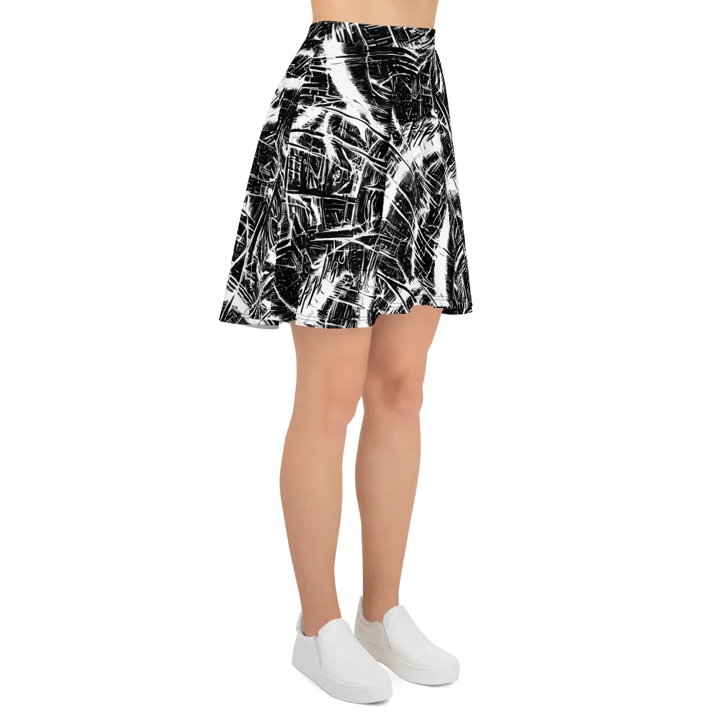 Ferriss Fractals on Skater Skirt — Right
