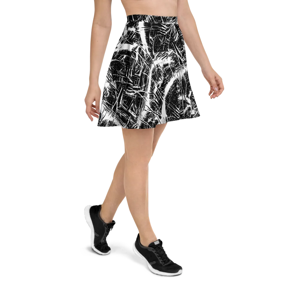 Ferriss Fractals on Skater Skirt — Right