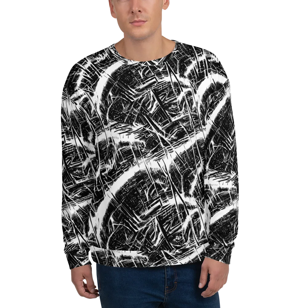 Ferriss Fractals on Sweatshirt — Front
