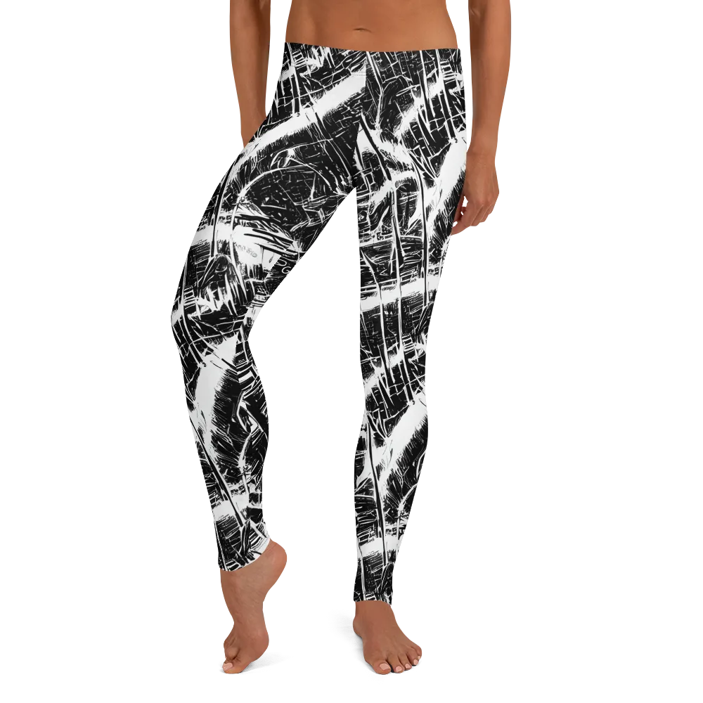 Ferriss Fractals on Leggings — Front