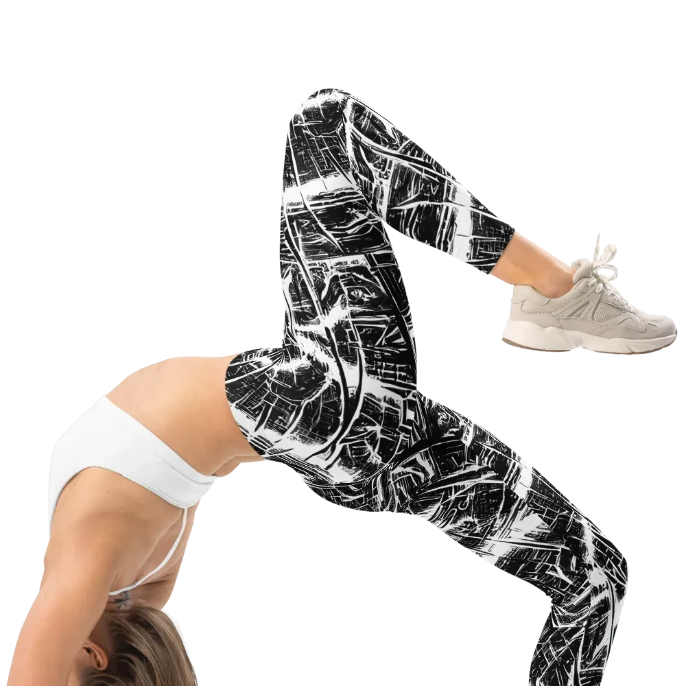 Ferriss Fractals on Leggings — Right
