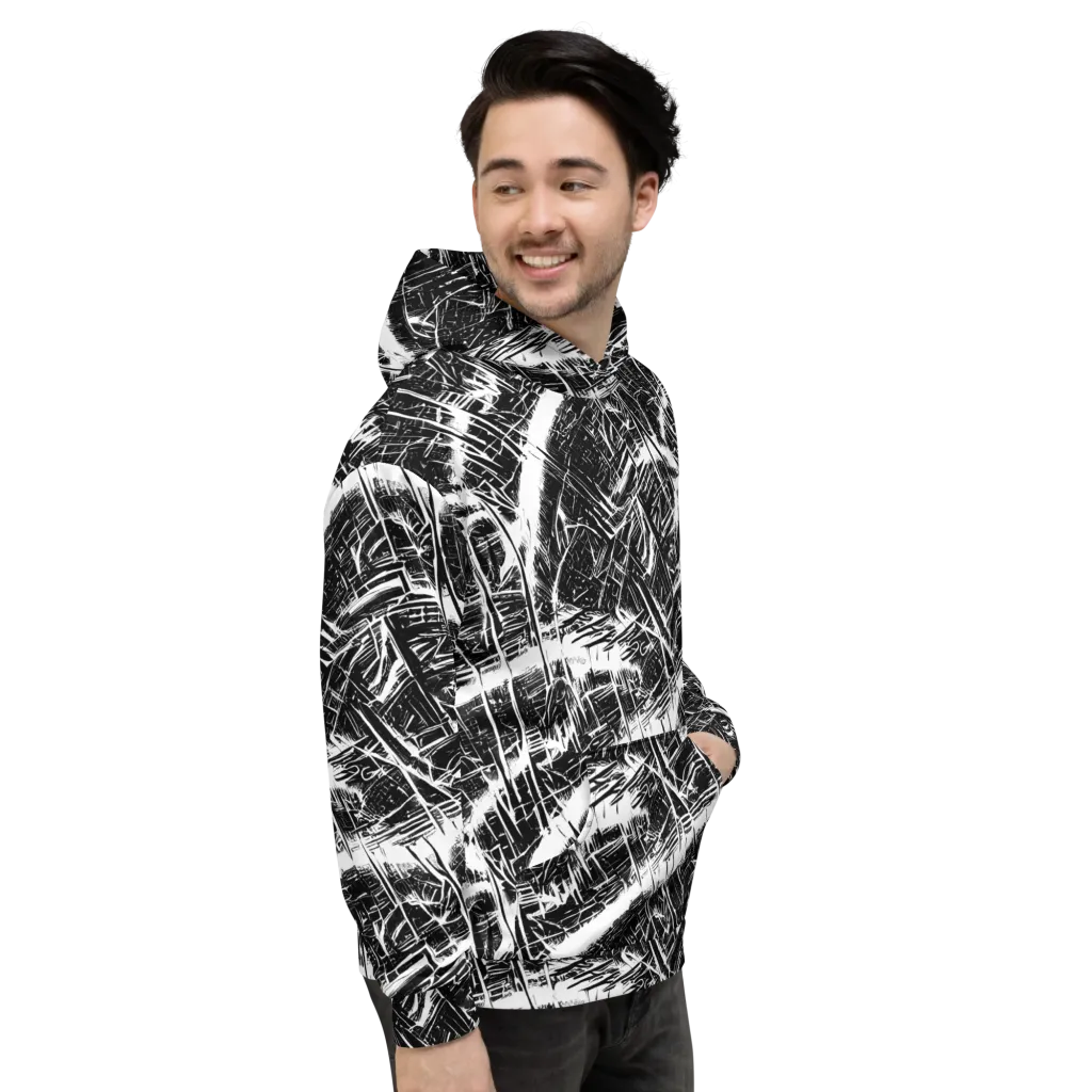 Ferriss Fractals on Hoodie — Right