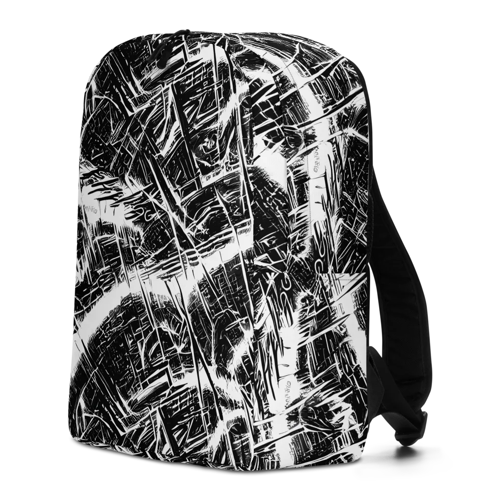 Ferriss Fractals on Minimalist Backpack — Left