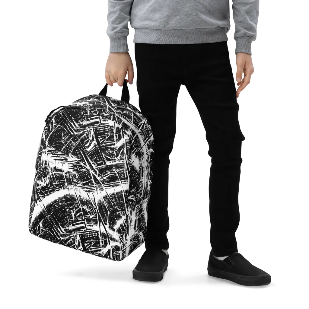 Ferriss Fractals on Minimalist Backpack — Zoomed-in