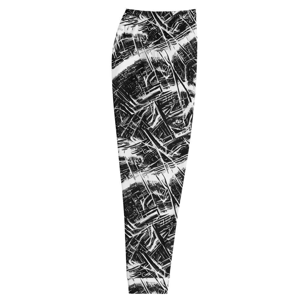 Ferriss Fractals on Men's Joggers — Right