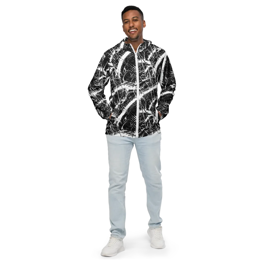 Ferriss Fractals on Men's Windbreaker — Front
