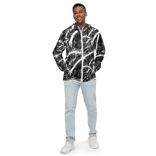 Ferriss Fractals on a Men's Windbreaker