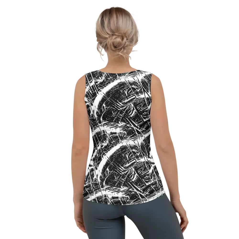 Ferriss Fractals on Women's Tank Top — Back
