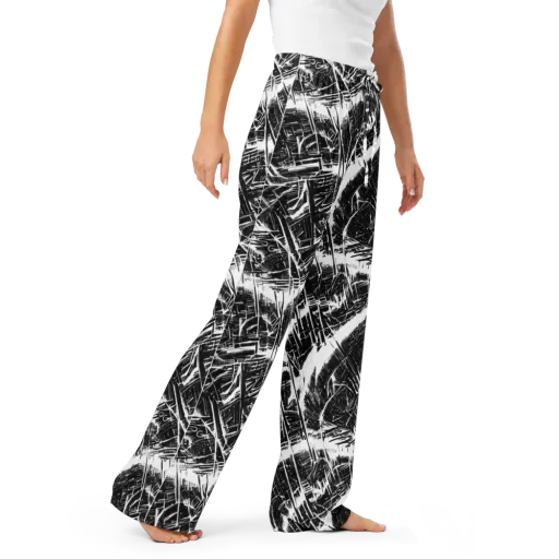 Ferriss Fractals on a Women's Pajama Pants