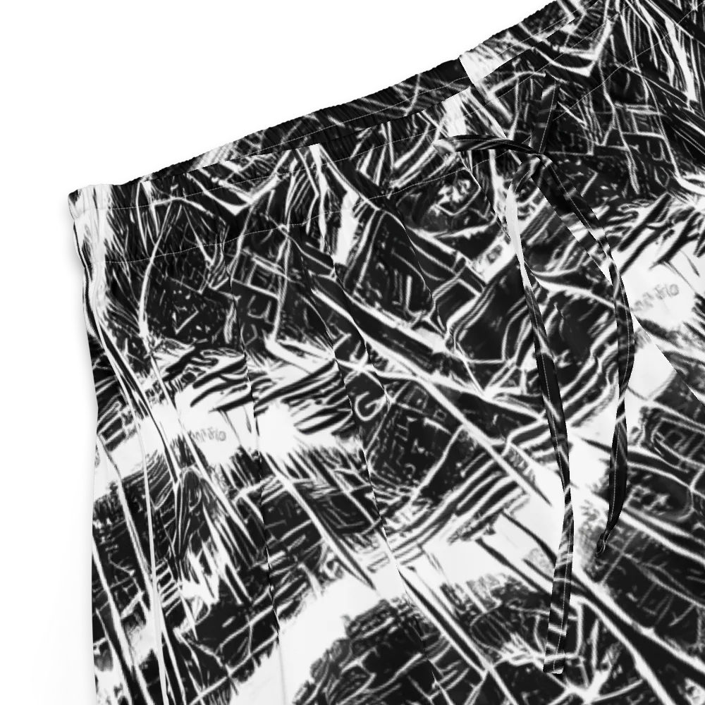 Ferriss Fractals on Women's Pajama Shorts — Product details