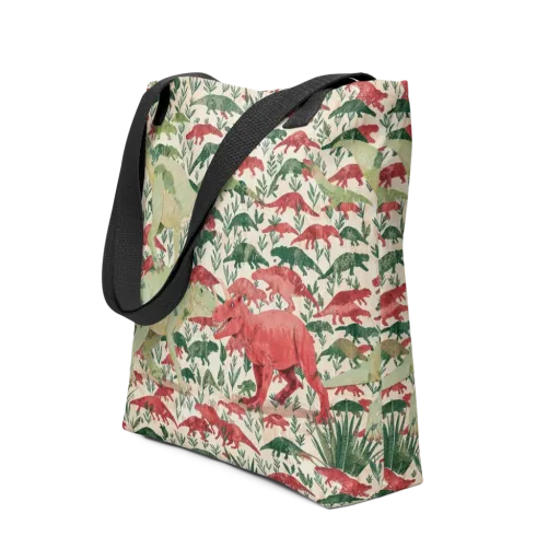 Dino Canopy on a Tote Bag