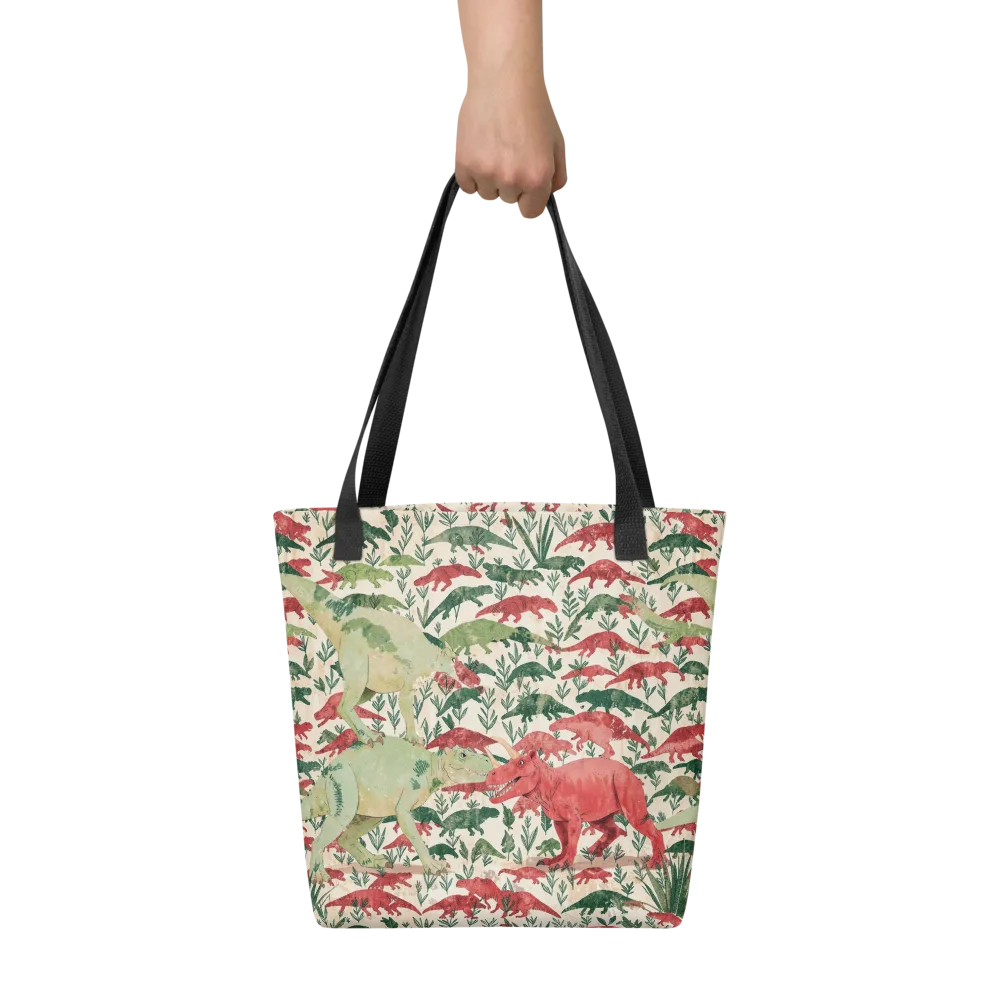 Dino Canopy on Tote Bag — Front