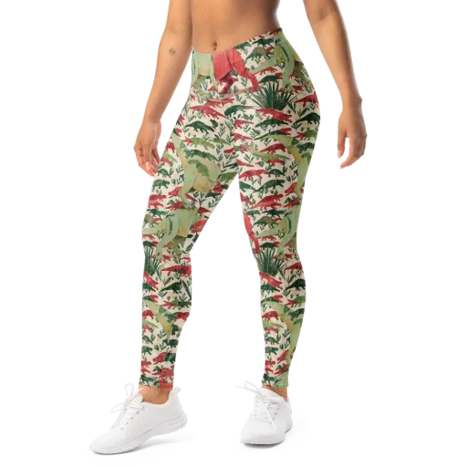 Dino Canopy on a Leggings
