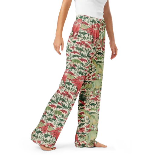 Dino Canopy on a Women's Pajama Pants