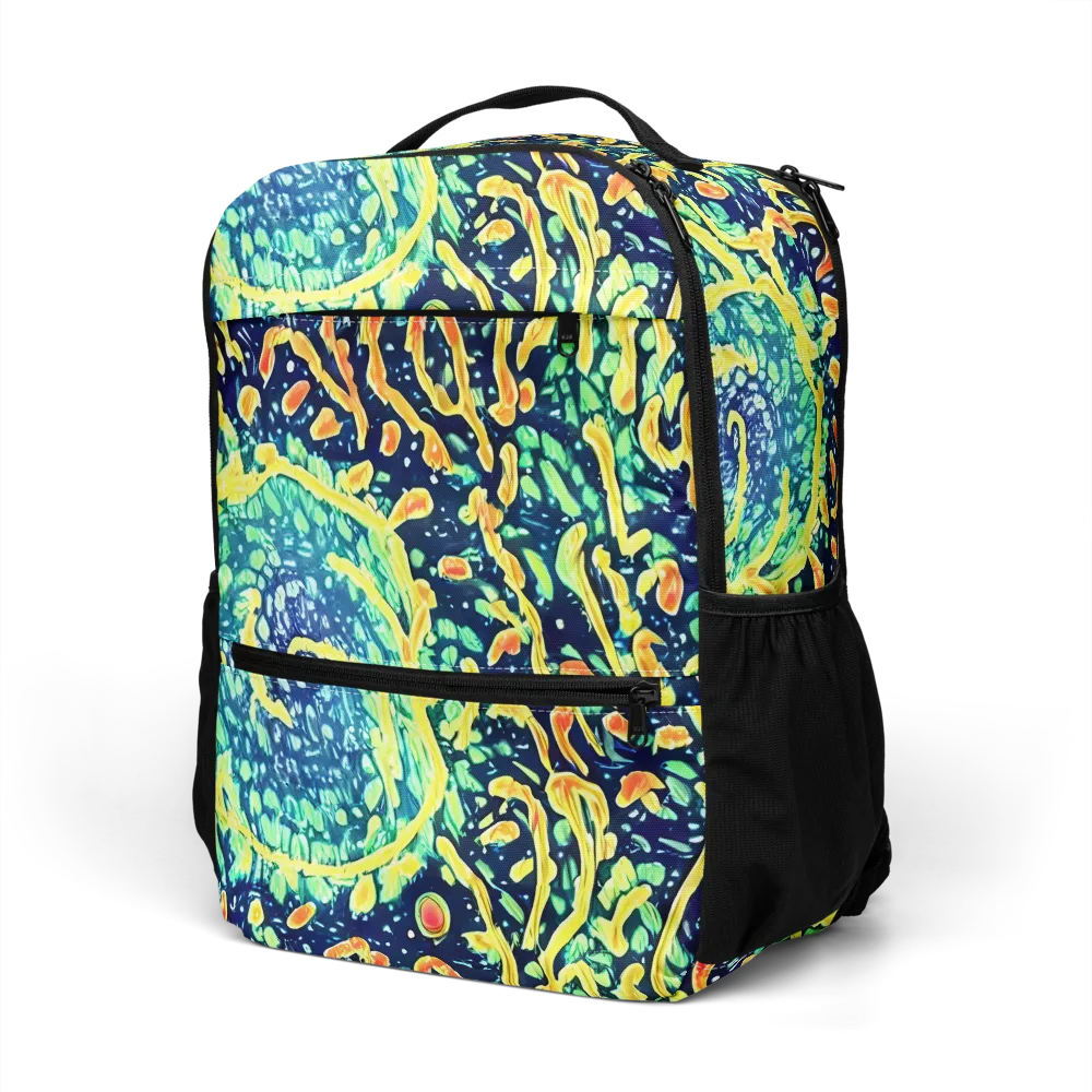 Vortex Glow on Utility Backpack — Left Front