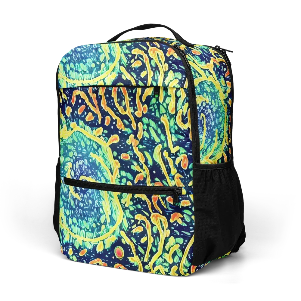 Vortex Glow on Utility Backpack — Left Front