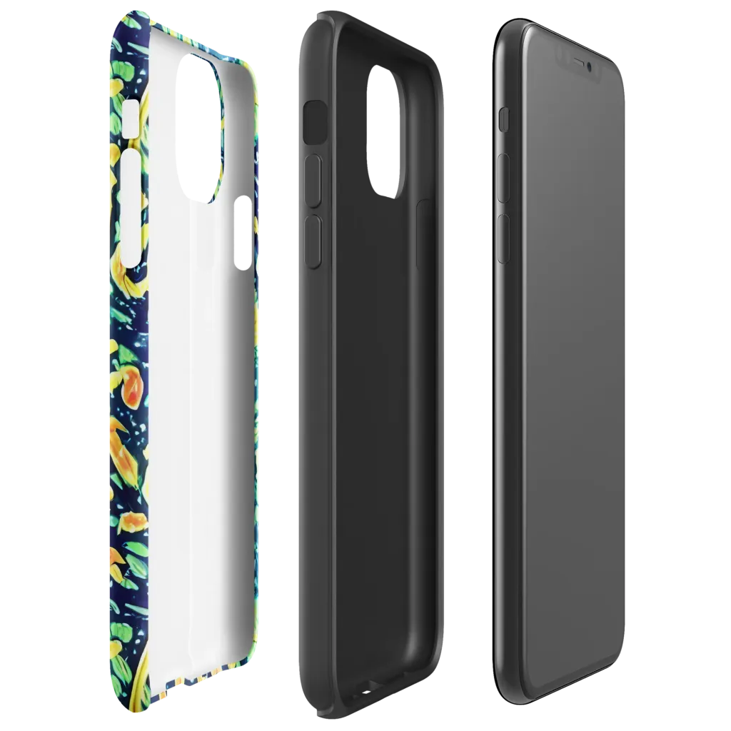 Vortex Glow on Tough Case for iPhone® — Right