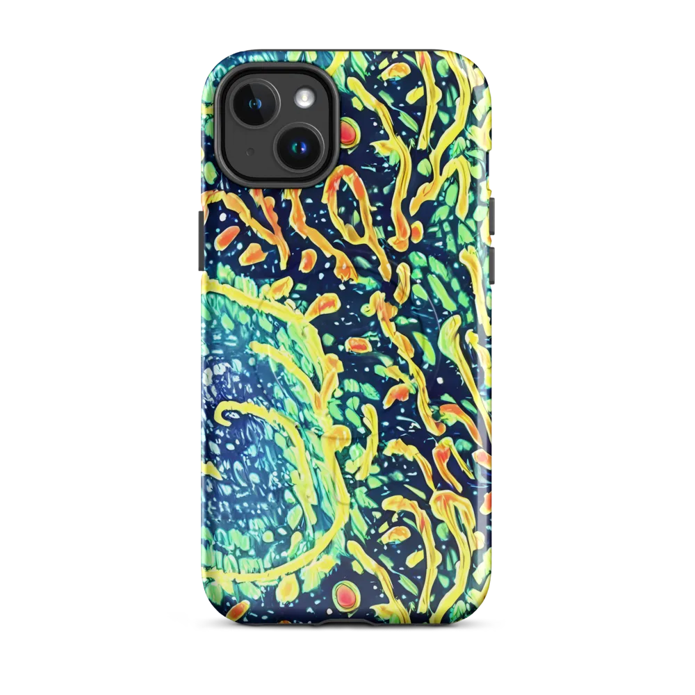 Vortex Glow on MagSafe Tough Case for iPhone® — Front