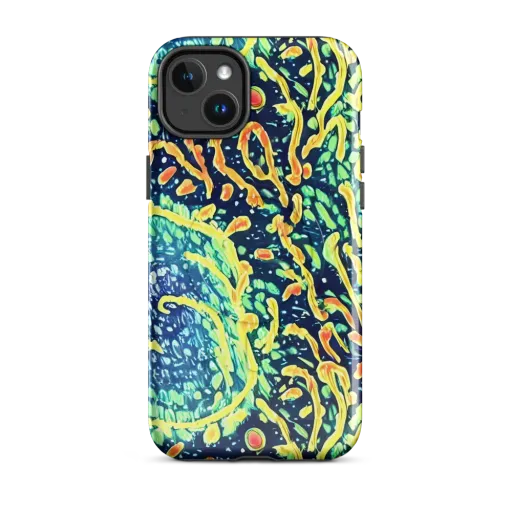 Vortex Glow on a MagSafe Tough Case for iPhone®