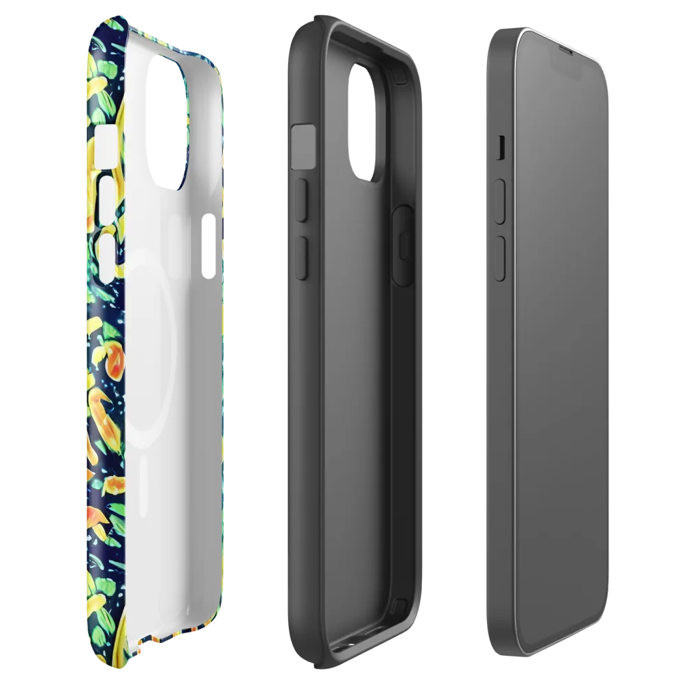Vortex Glow on MagSafe Tough Case for iPhone® — Front