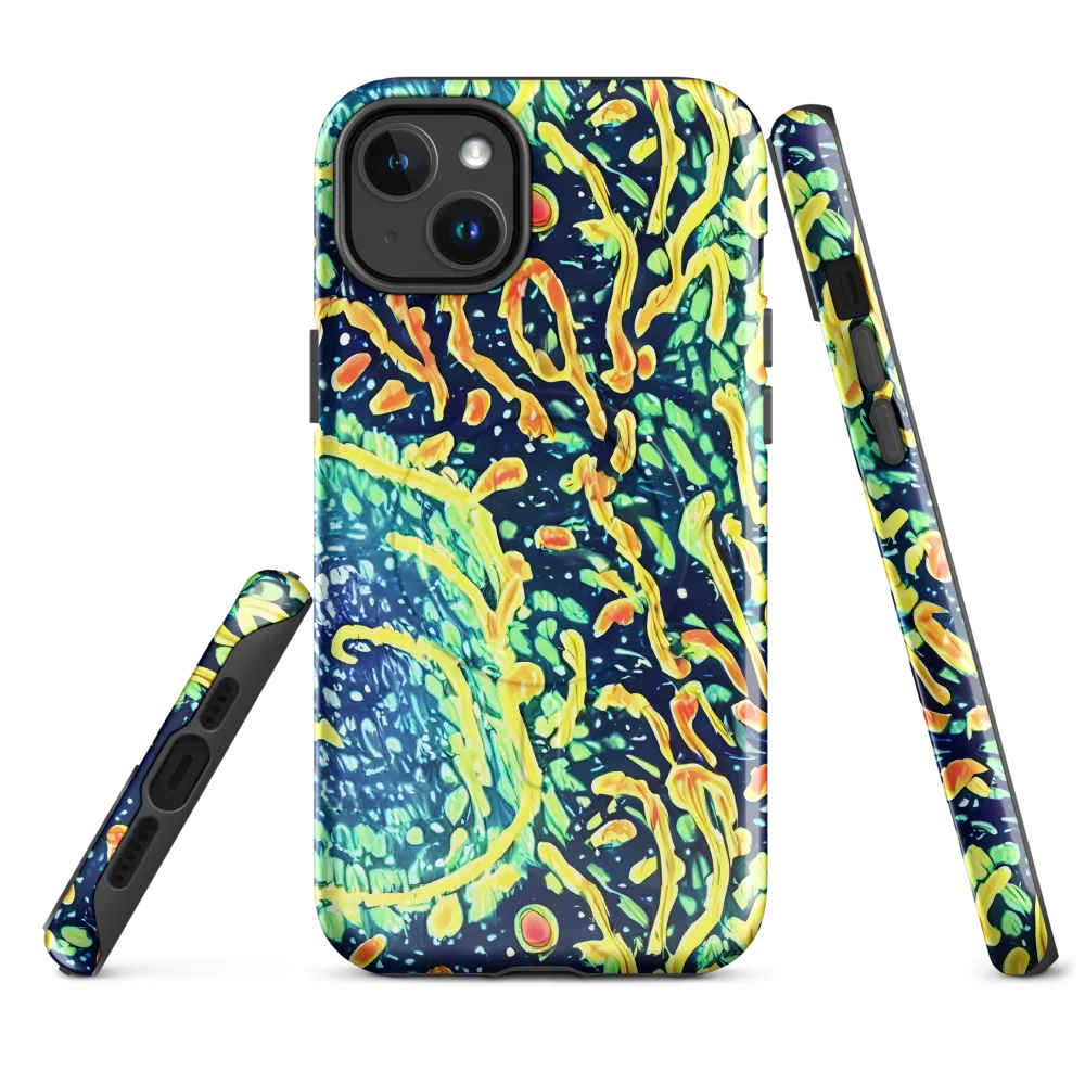 Vortex Glow on MagSafe Tough Case for iPhone® — Front