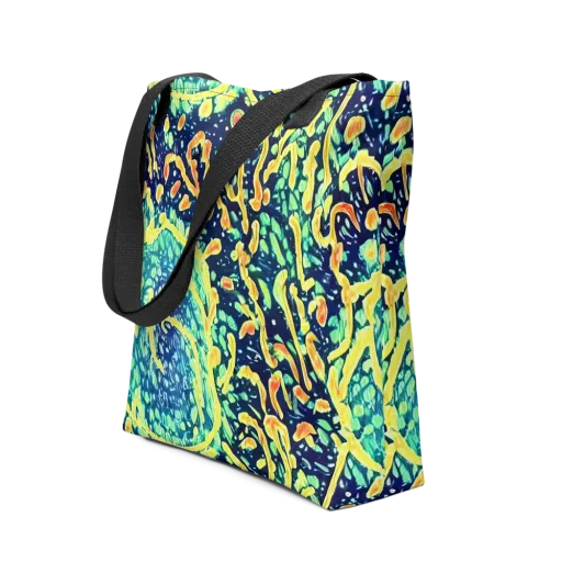 Vortex Glow on a Tote Bag