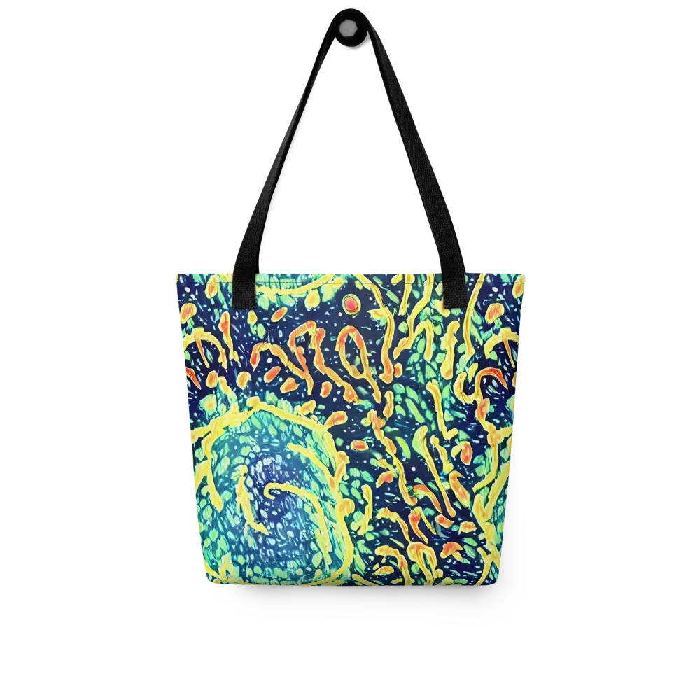 Vortex Glow on Tote Bag — Front