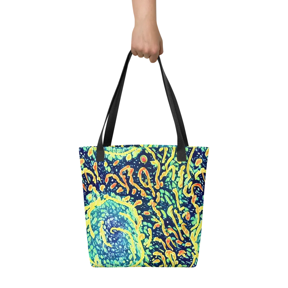 Vortex Glow on Tote Bag — Front