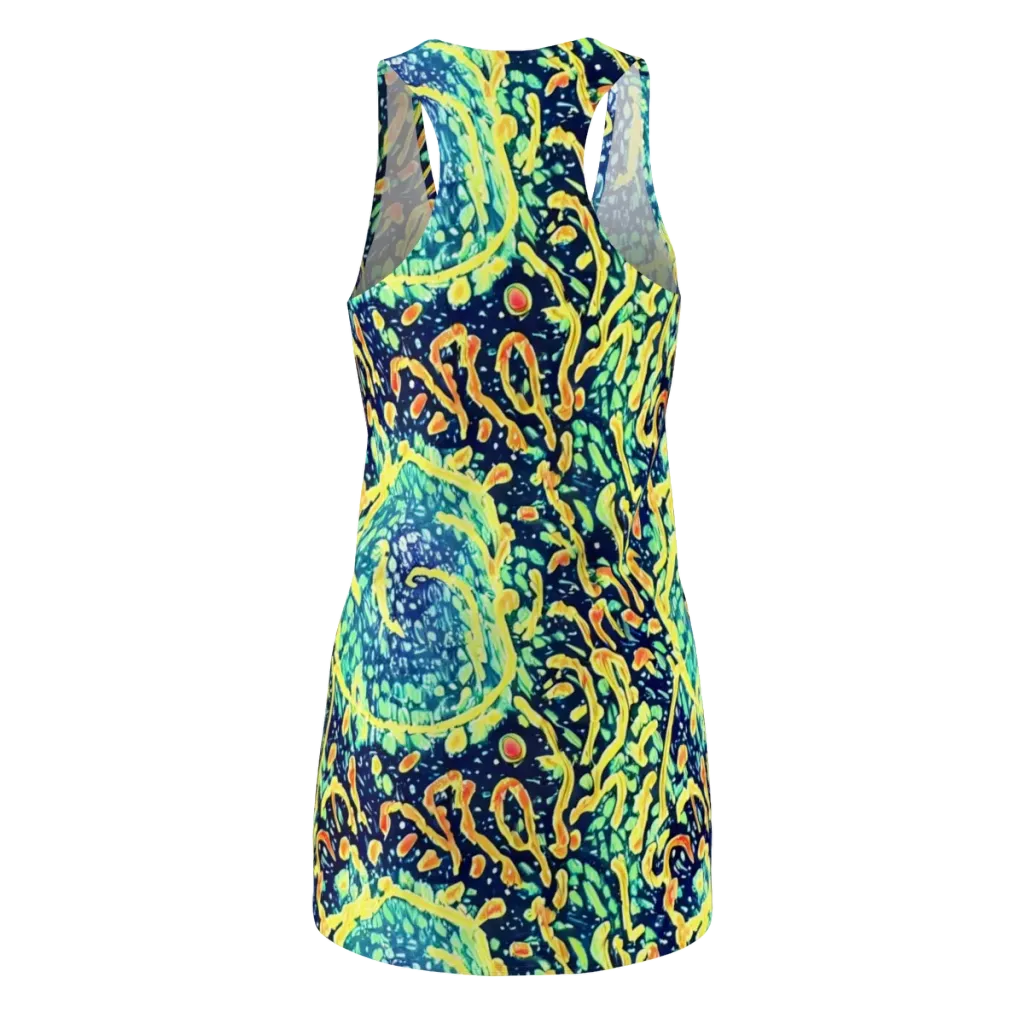 Vortex Glow on Racerback Dress — Back