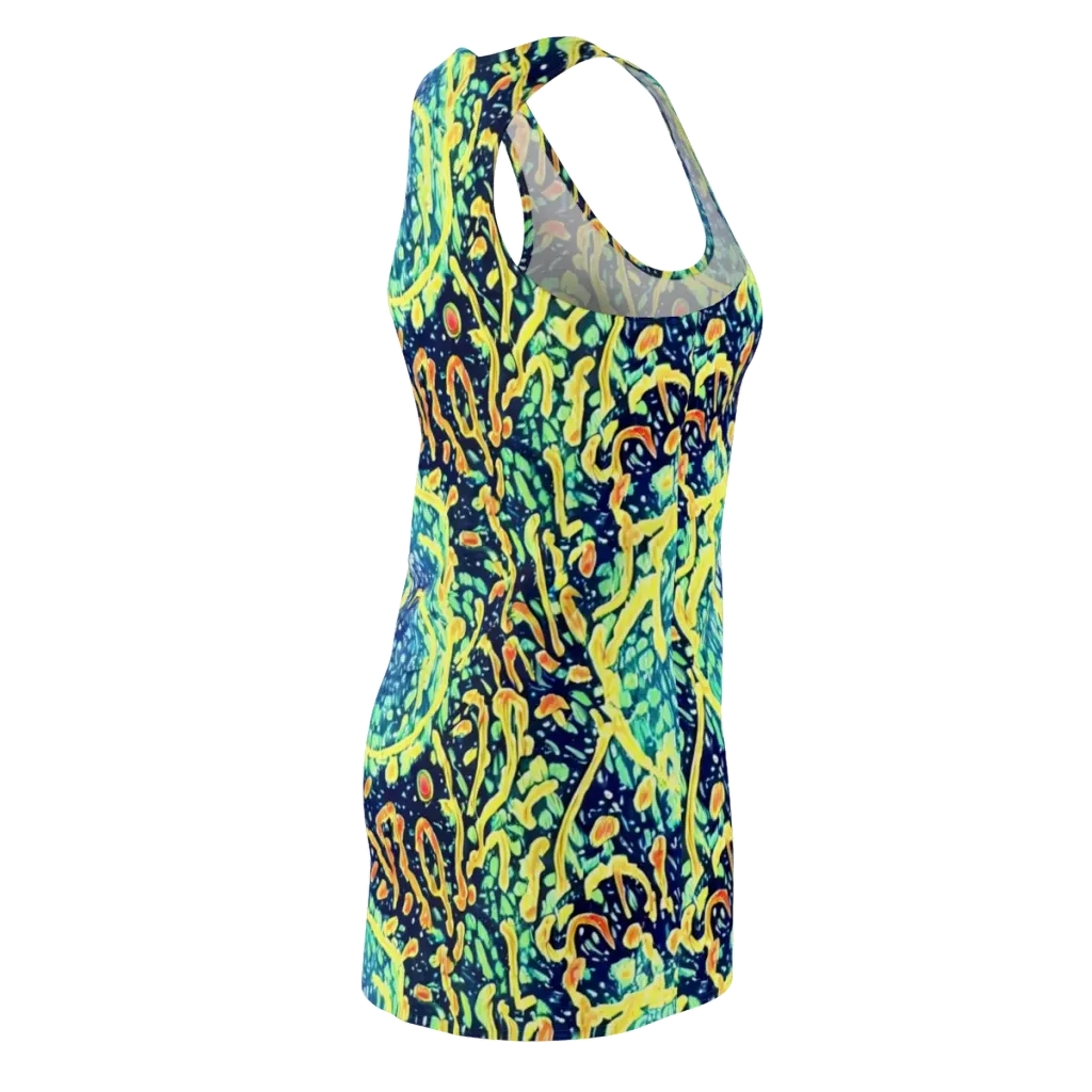 Vortex Glow on Racerback Dress — Back Side