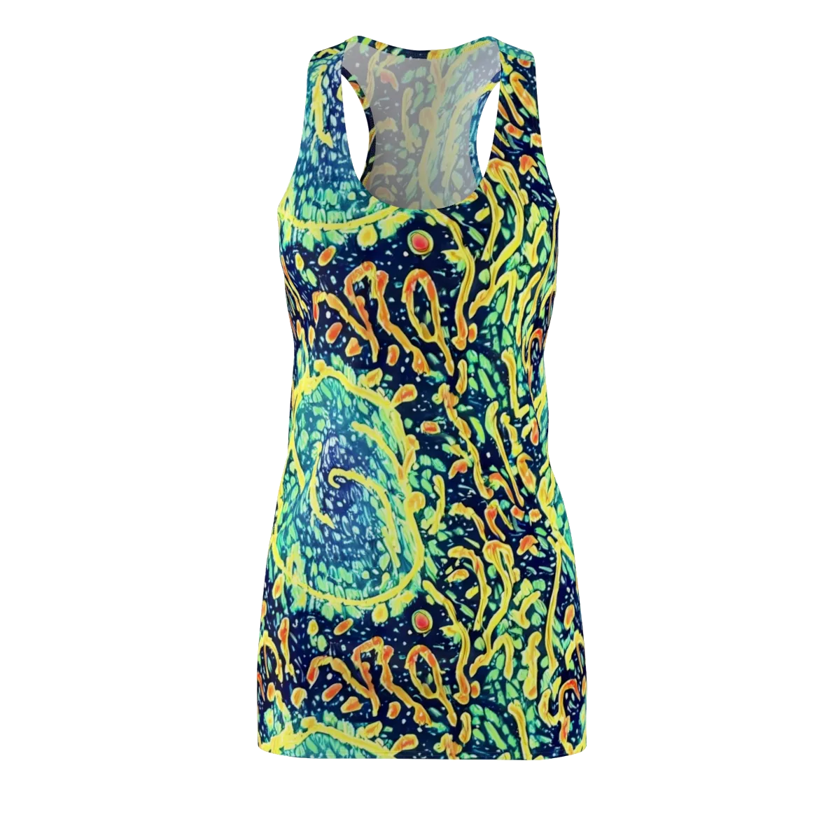 Vortex Glow on Racerback Dress — Front