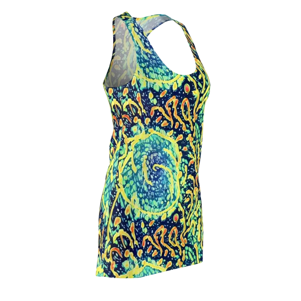 Vortex Glow on Racerback Dress — Front Side