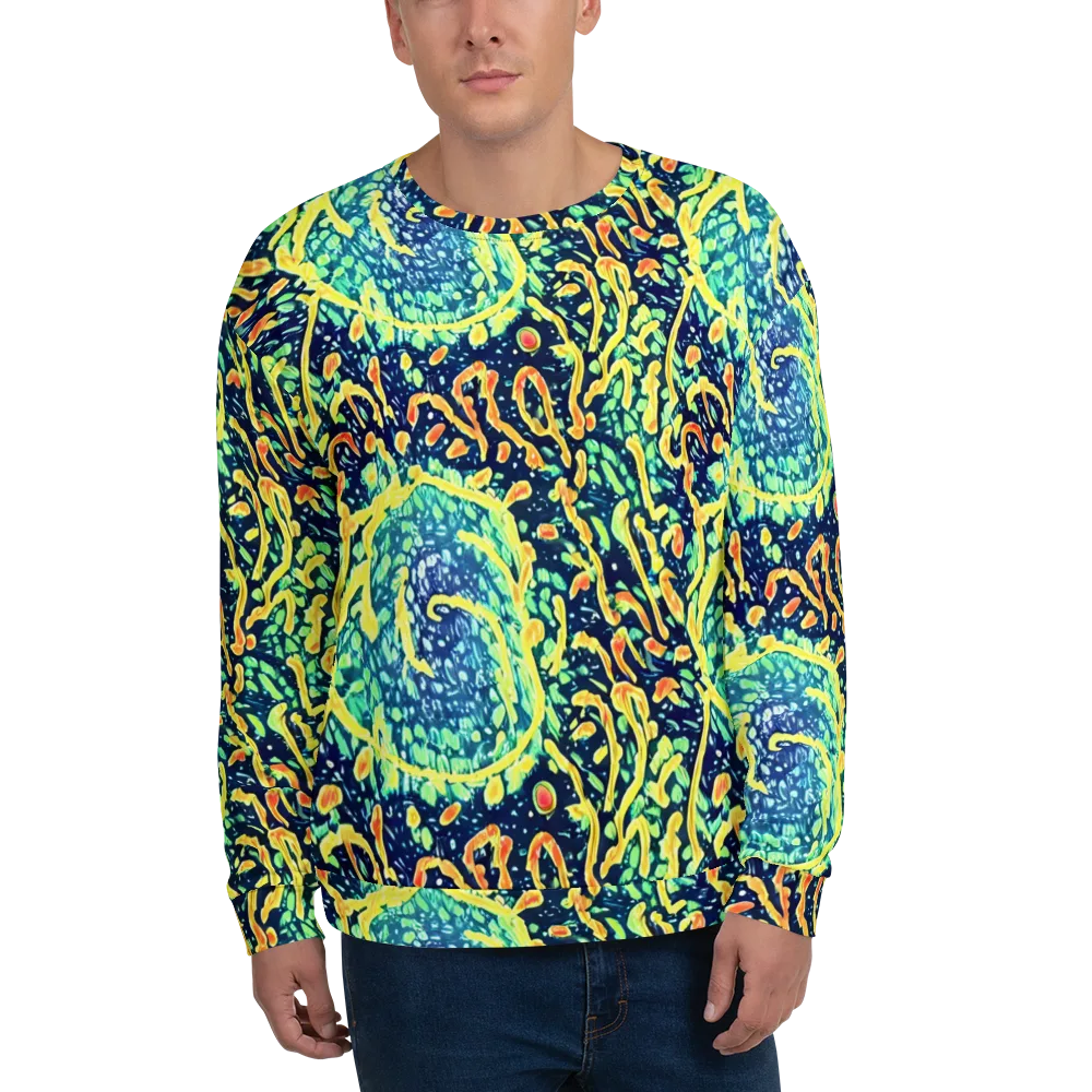 Vortex Glow on Sweatshirt — Front
