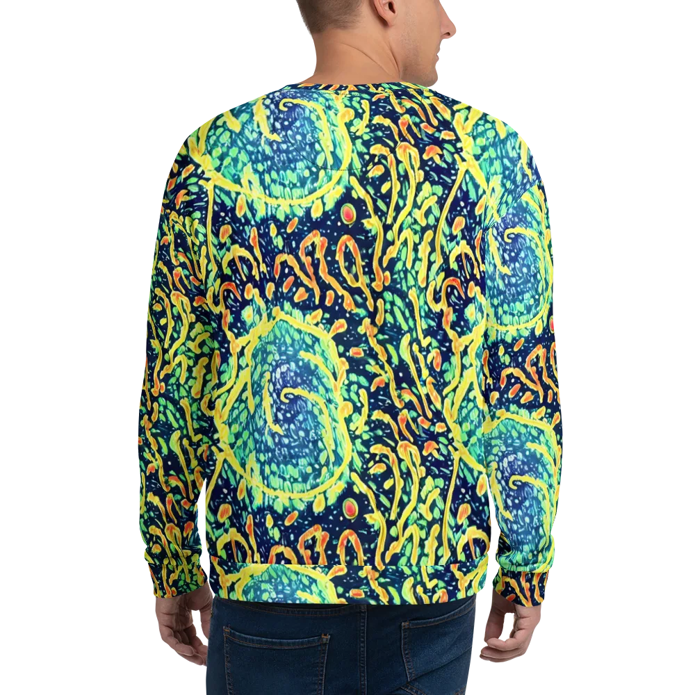 Vortex Glow on Sweatshirt — Back