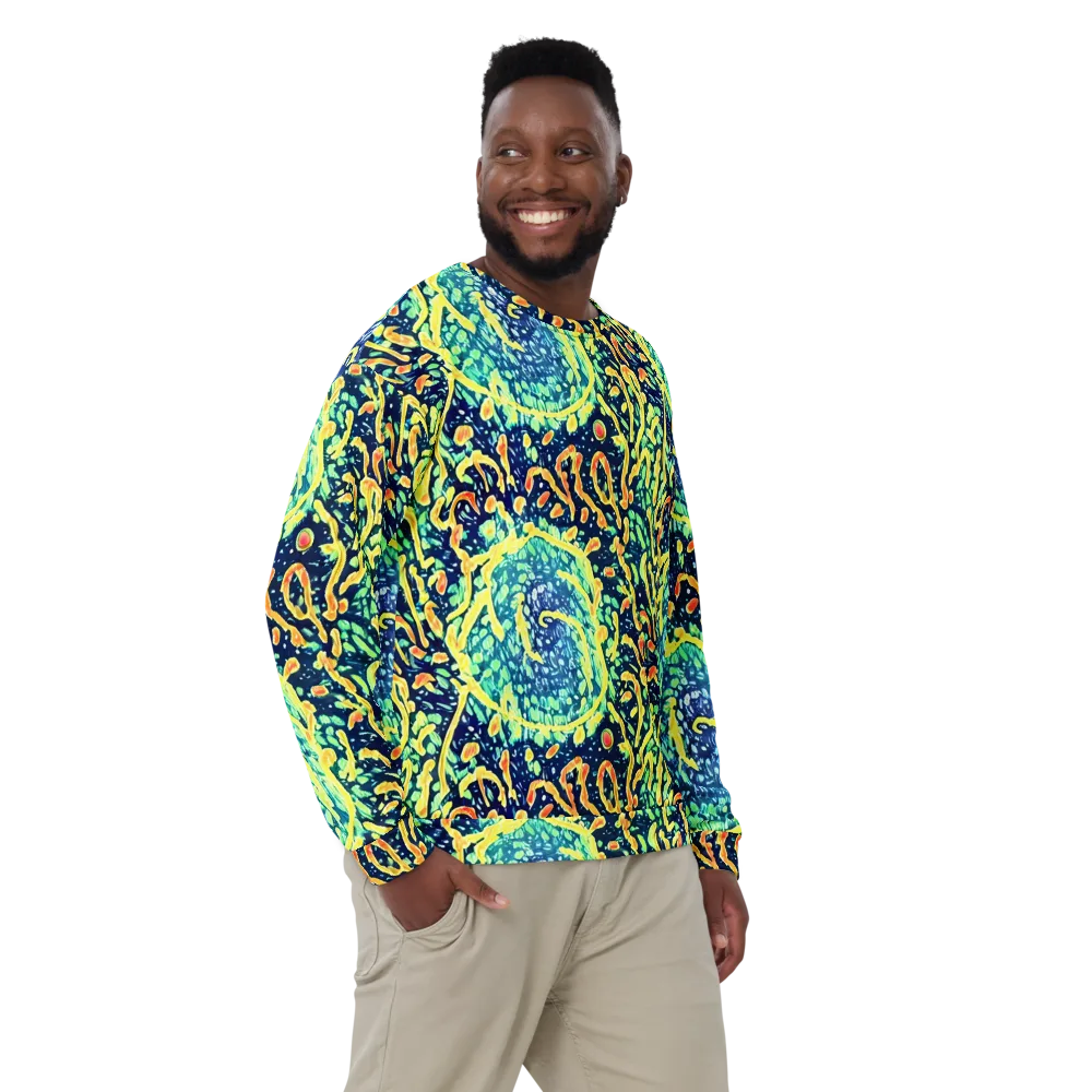 Vortex Glow on Sweatshirt — Front