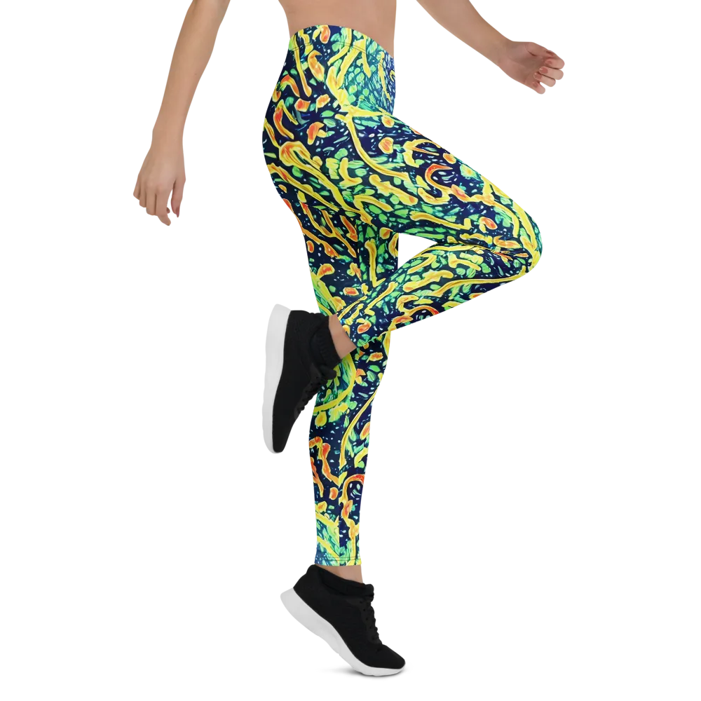 Vortex Glow on Leggings — Right