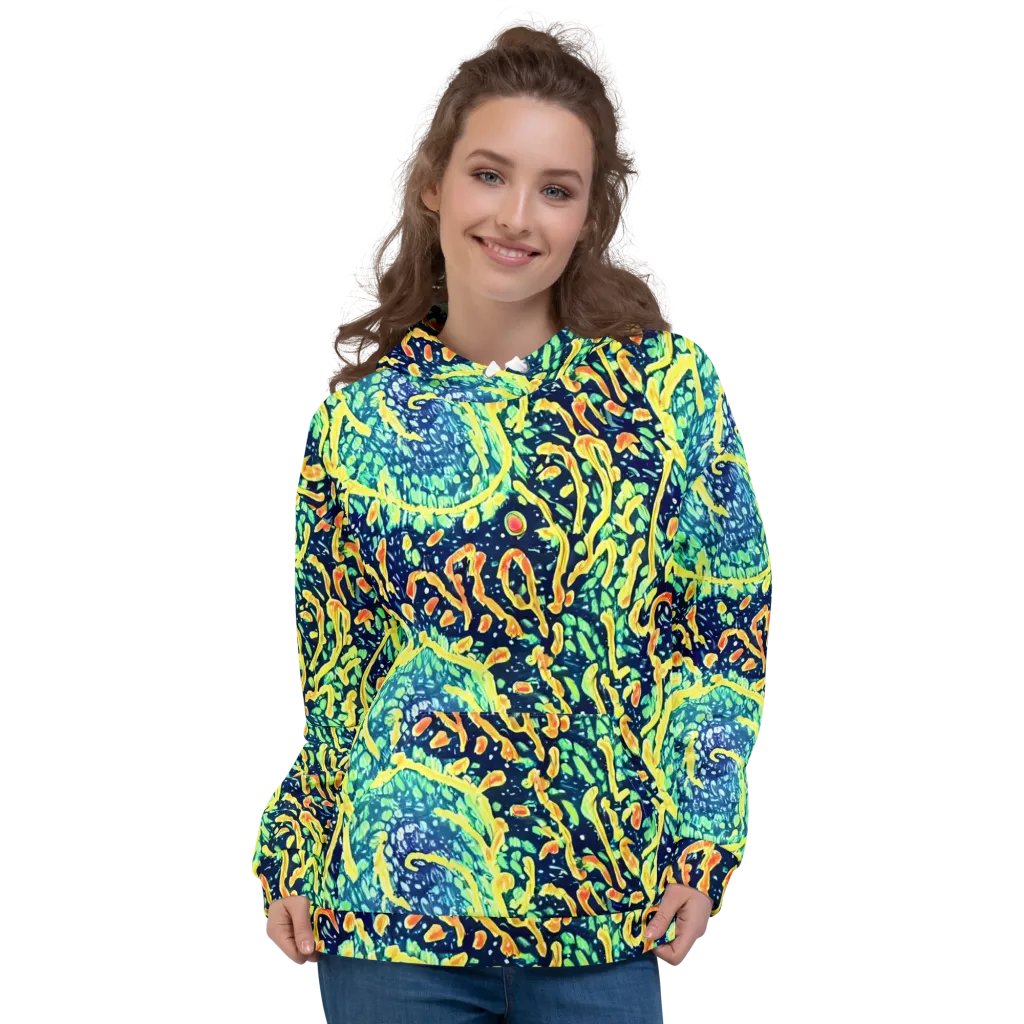 Vortex Glow on Hoodie — Front