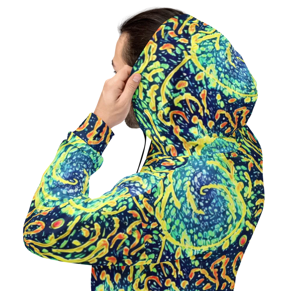 Vortex Glow on Hoodie — Back