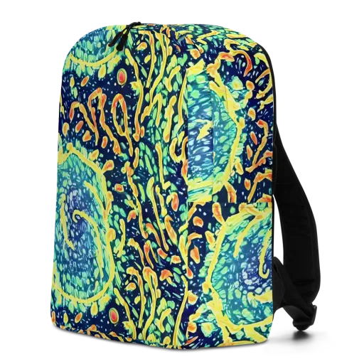 Vortex Glow on a Minimalist Backpack