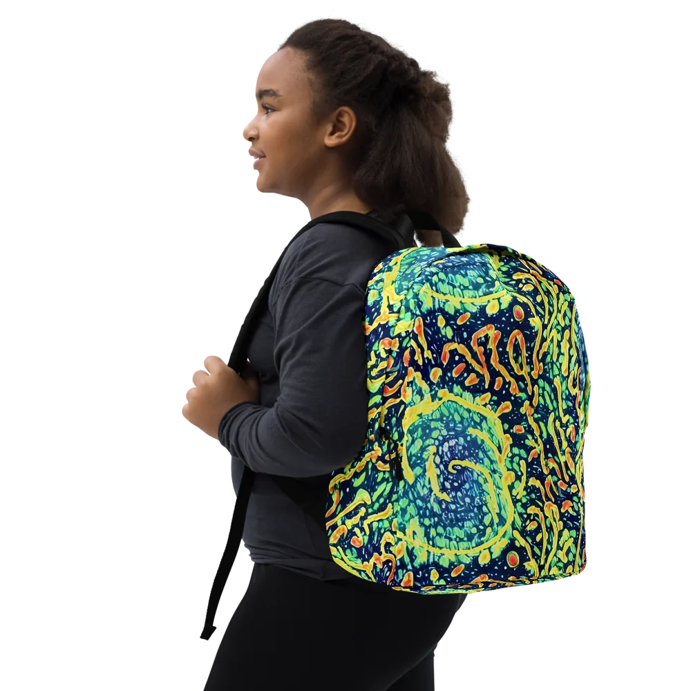 Vortex Glow on Minimalist Backpack — Right Front