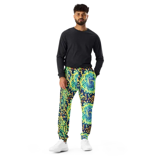 Vortex Glow on a Men's Joggers